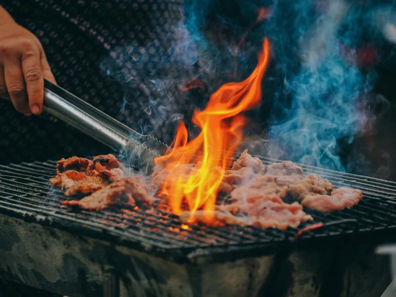 Cooking with Charcoal Enhances Flavor