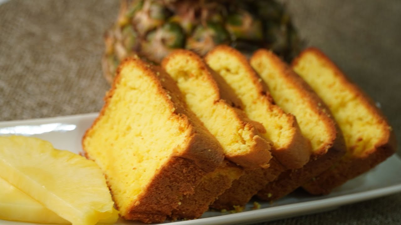 Pineapple Sponge Cake
