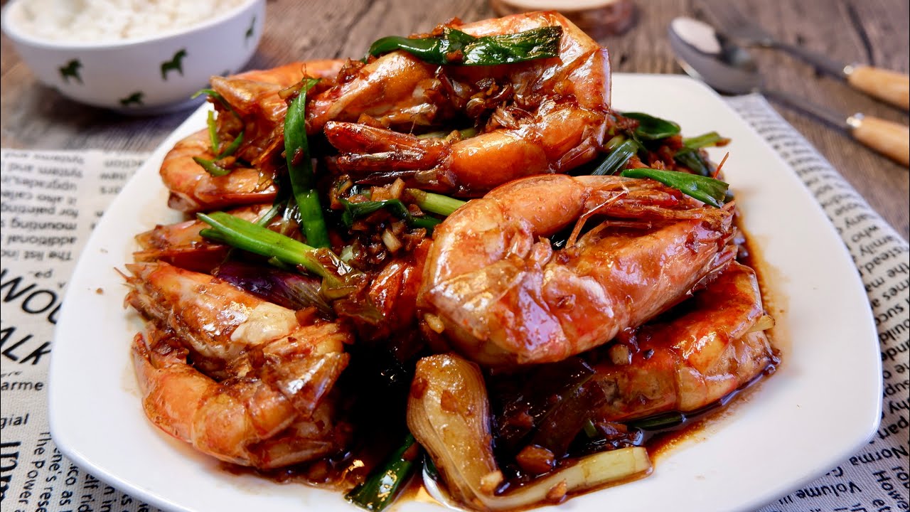 Soy Sauce Shrimp