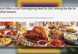 Aldi Thanksgiving Meal