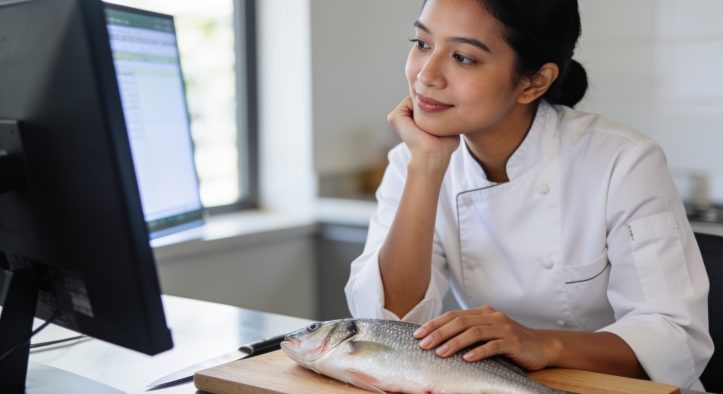 Di Balik Dapur Chamberlains: Teknik Koki London Olah Bahan Laut Mentah